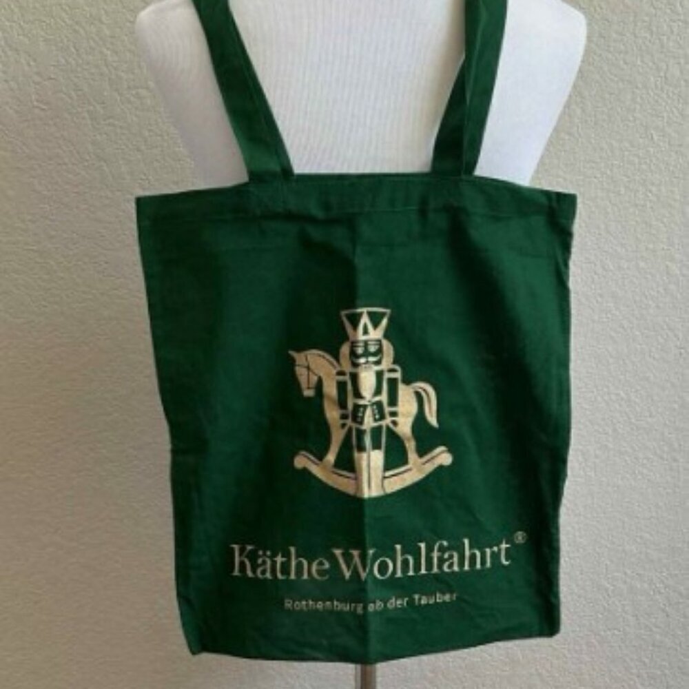 Kathe Wohlfahrt Green Book Tote Bag
